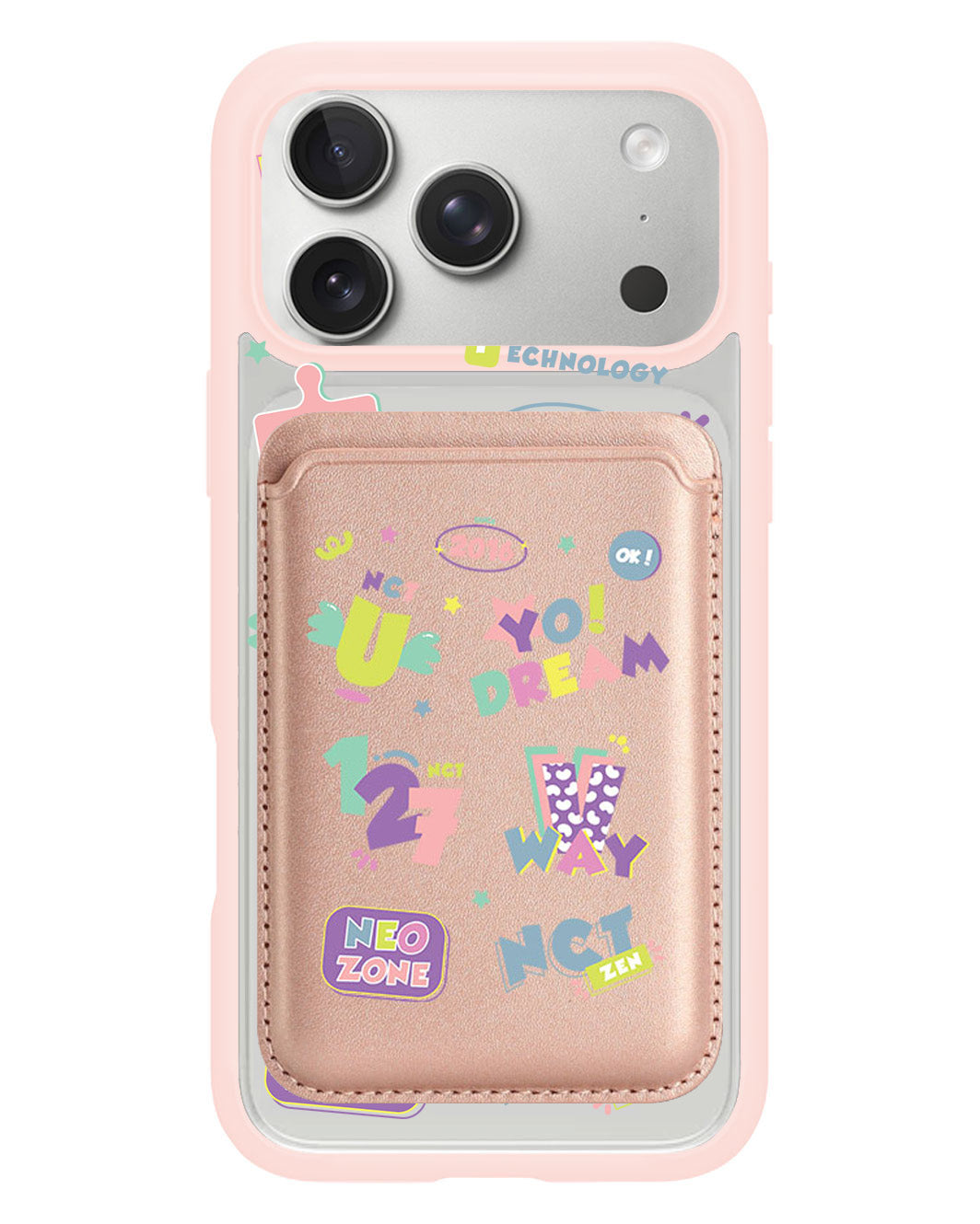 iPhone Magnetic Wallet Case - NCT Sticker Pack
