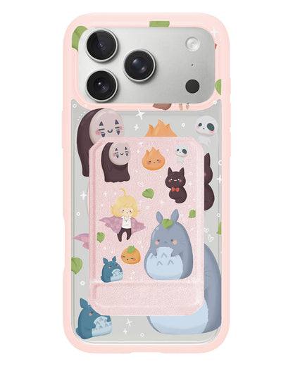 iPhone Magnetic Multifold Wallet - Ghibli