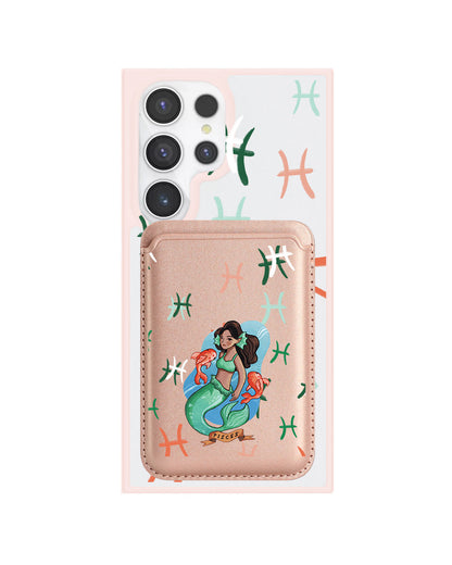Android Magnetic Wallet Case - Pisces