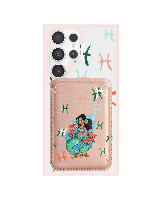 Android Magnetic Wallet Case - Pisces