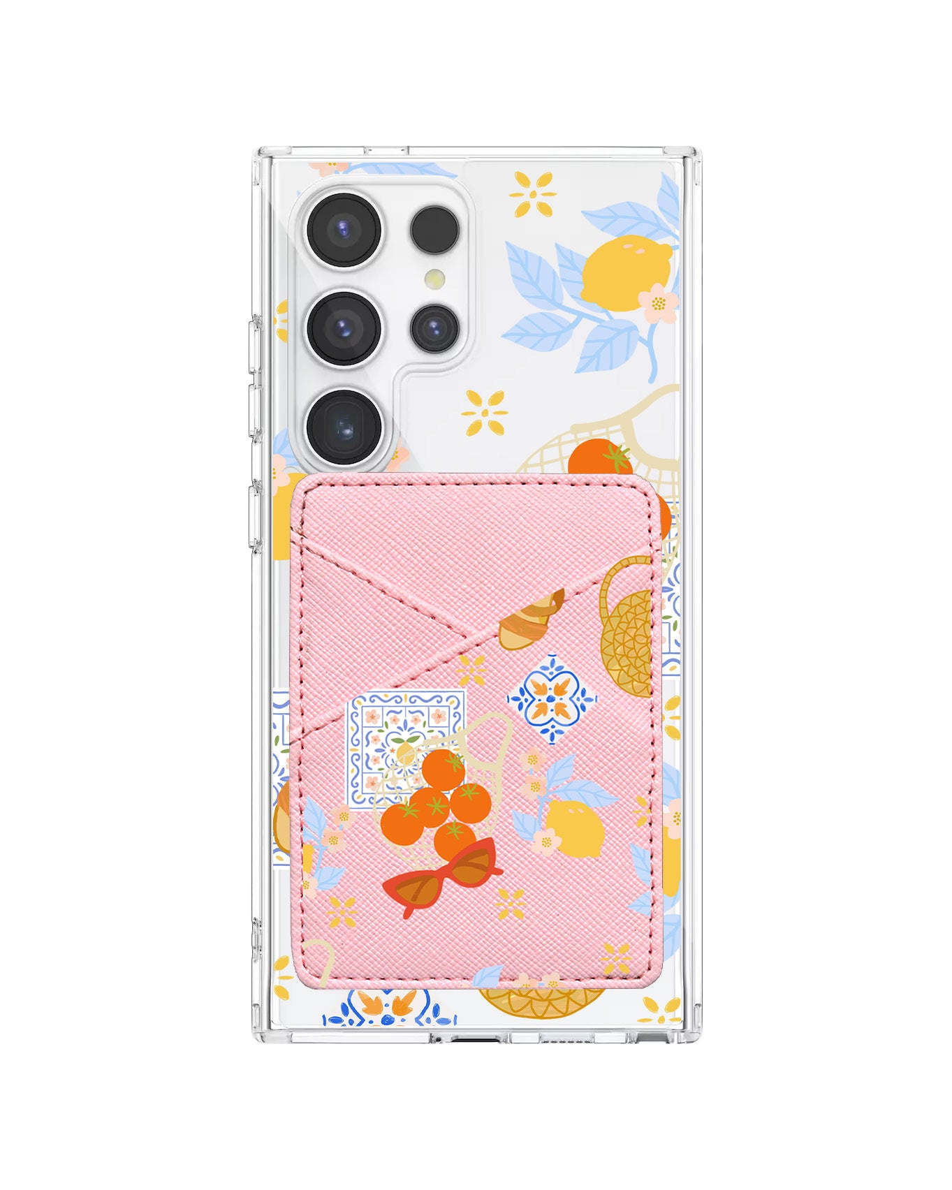 Android Phone Wallet Case - Santorini
