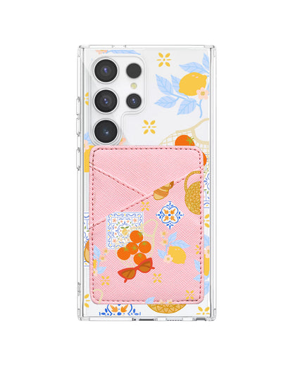 Android Phone Wallet Case - Santorini