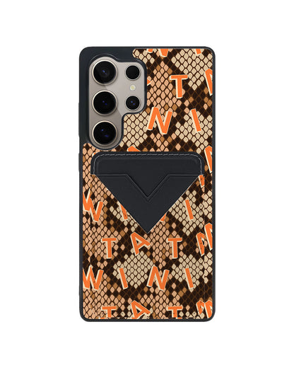 Android Avant Wallet Case - Serpent Monogram 1.0