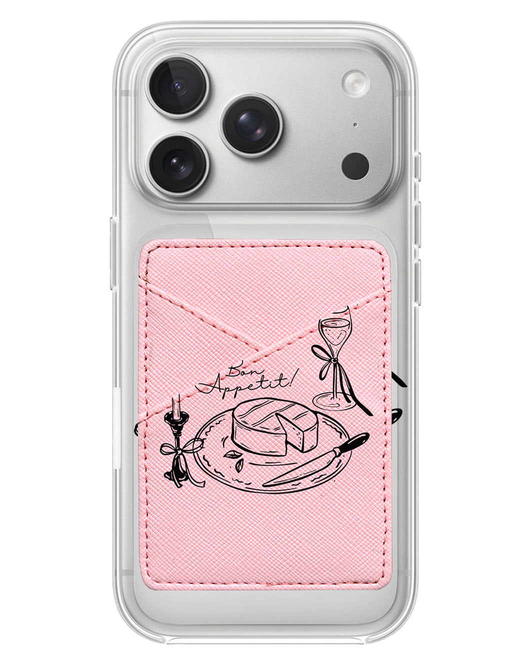 iPhone Phone Wallet Case - Bon Appetit