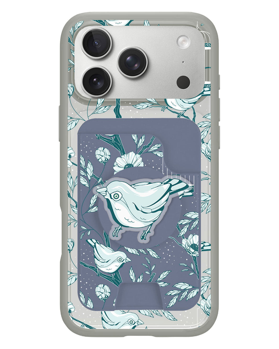 iPhone Magpop Wallet - Lovebird Monochrome 6.0