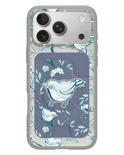 iPhone Magpop Wallet - Lovebird Monochrome 6.0