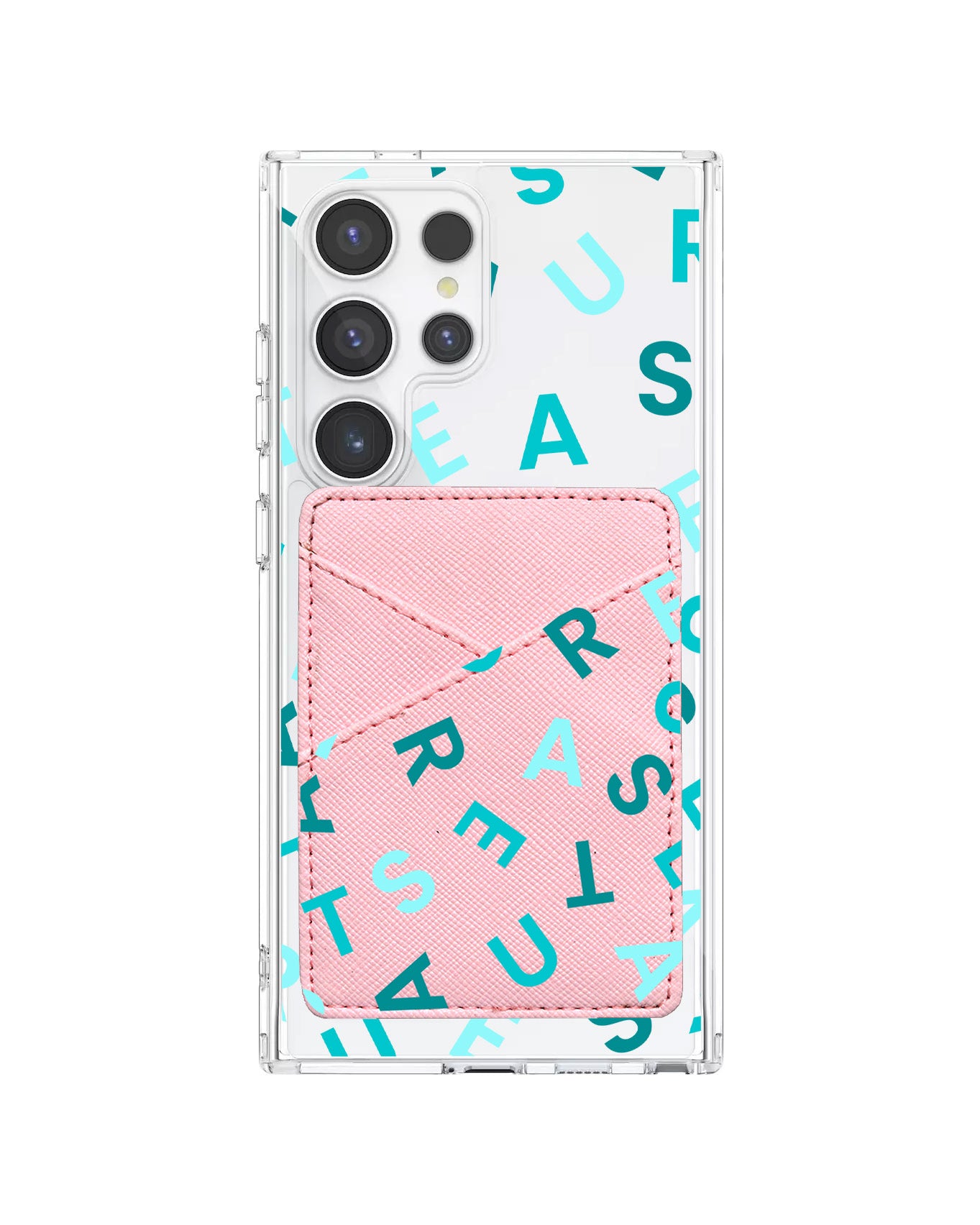 Android Phone Wallet Case - Treasure Monogram