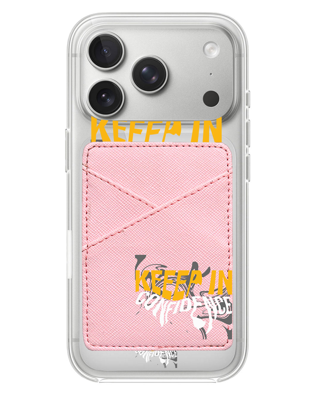 iPhone Phone Wallet Case - Keep In Confidence