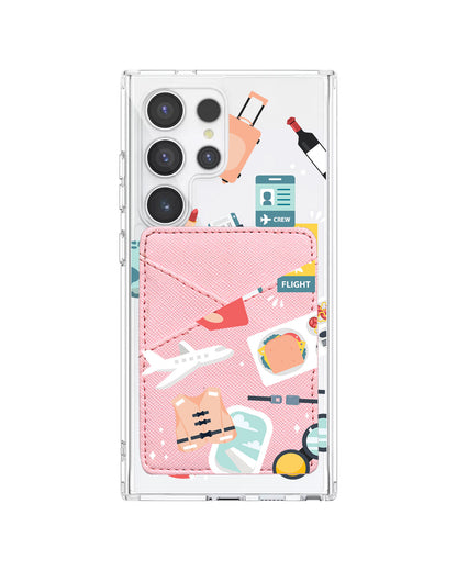 Android Phone Wallet Case - Stewardess
