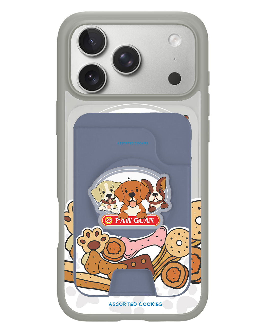 iPhone Magpop Wallet - Pawguan Dog