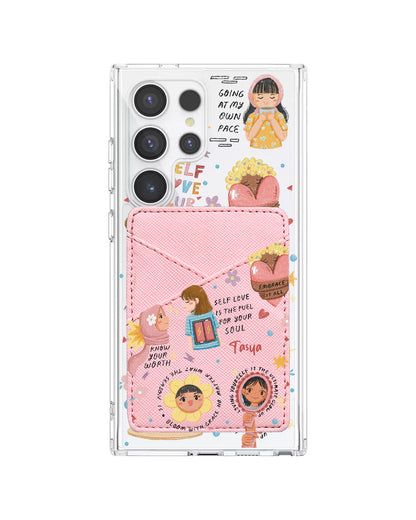 Android Phone Wallet Case - Self Love Club