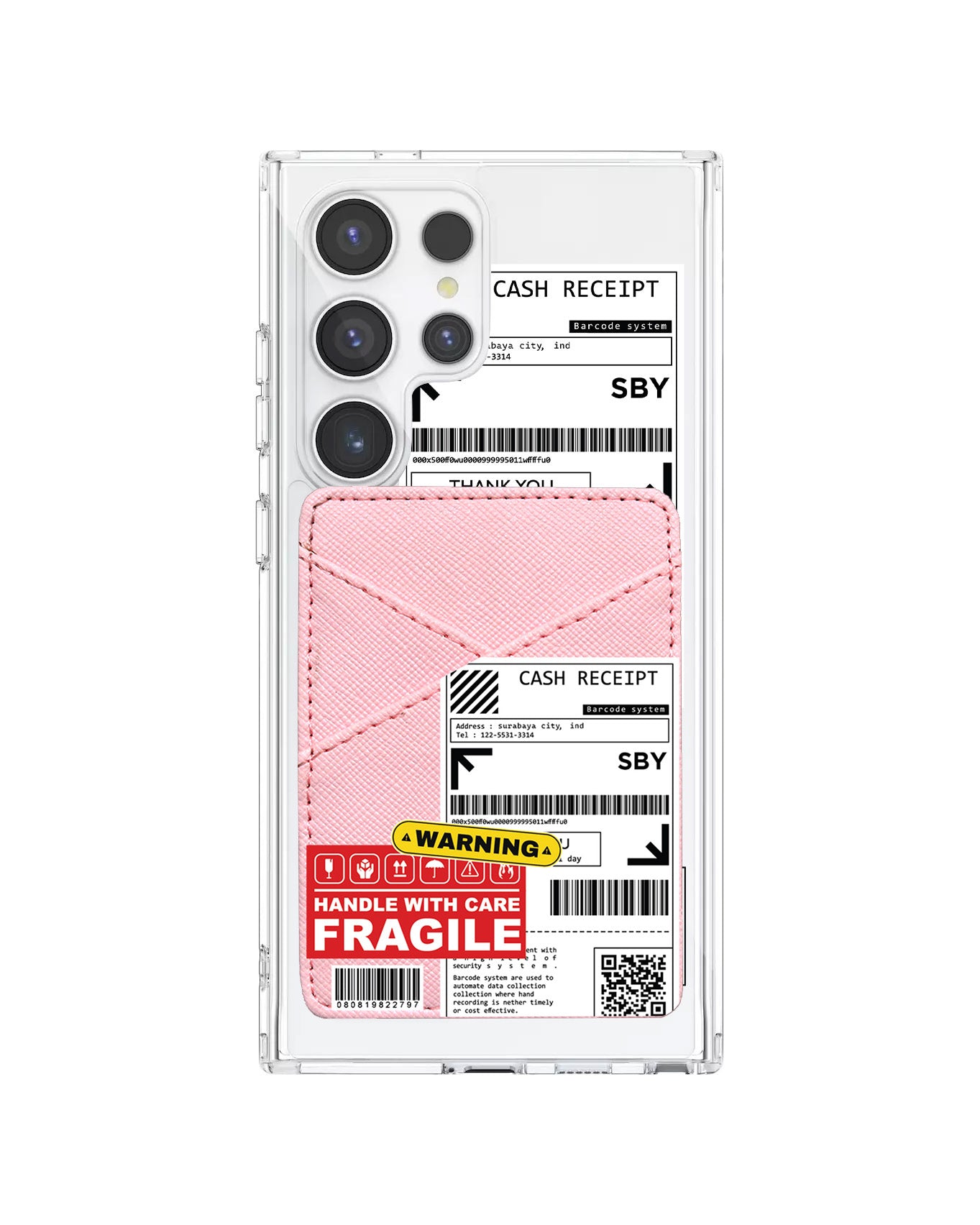 Android Phone Wallet Case - Shipping Label