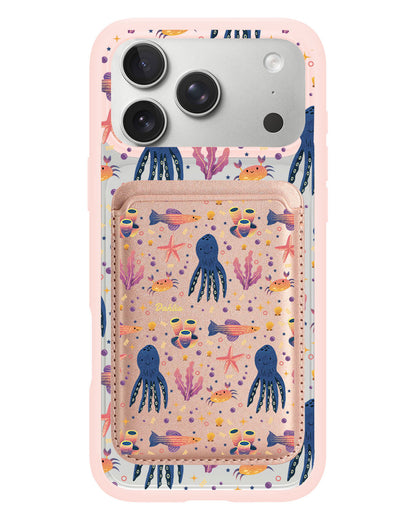 iPhone Magnetic Wallet Case - Underwater Dreams 1.0