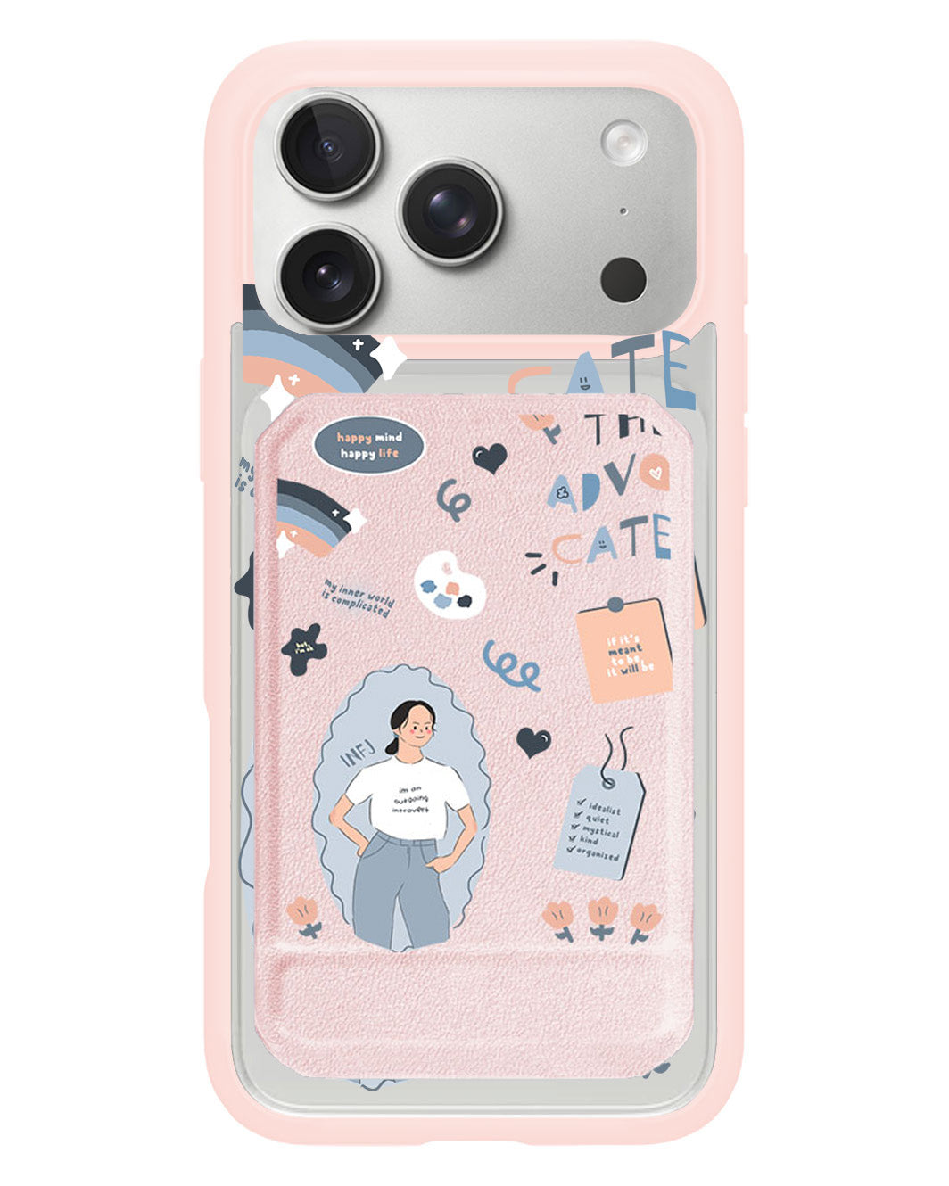 iPhone Magnetic Multifold Wallet - INFJ