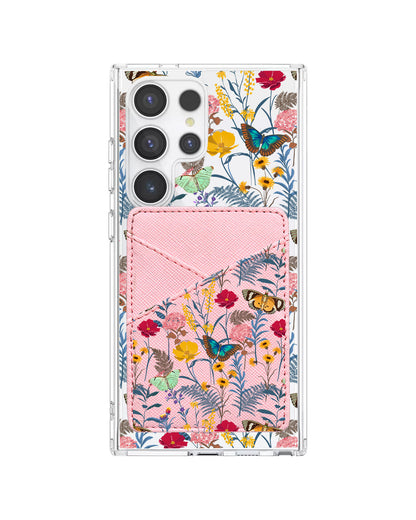 Android Phone Wallet Case - Flora Magnolia
