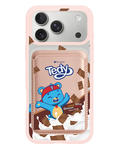 iPhone Magnetic Wallet Case - Tedy