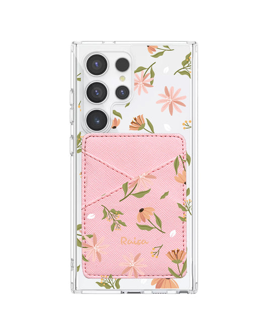 Android Phone Wallet Case - Cosmos Flower