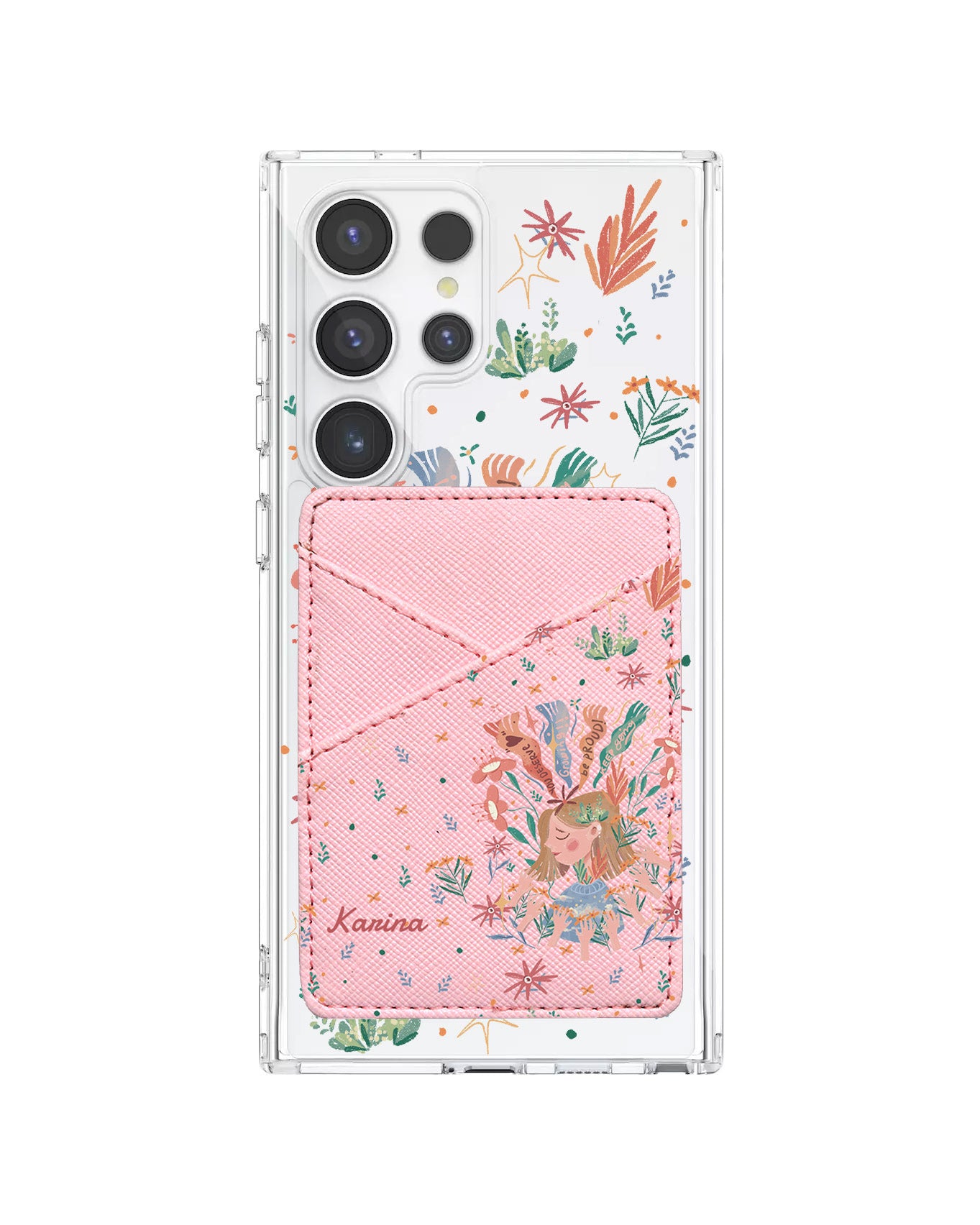 Android Phone Wallet Case - You Deserve Love