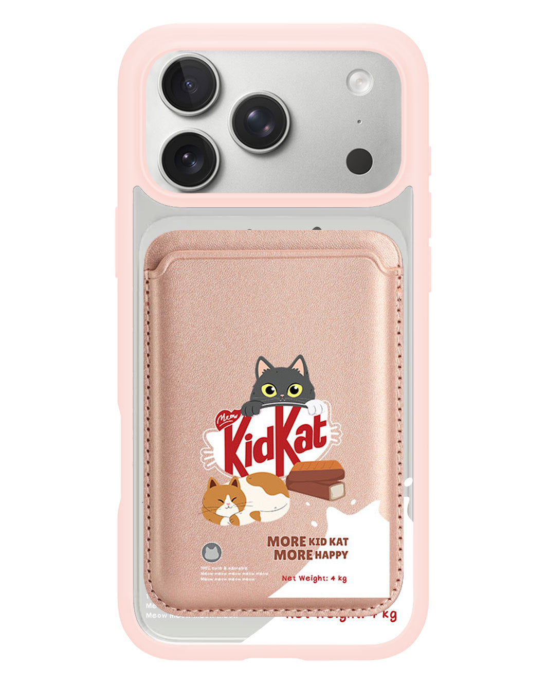 iPhone Magnetic Wallet Case - Kidkat