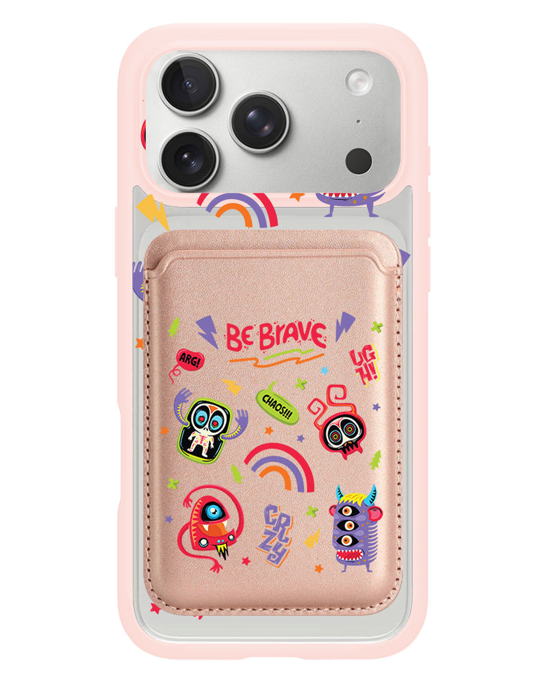 iPhone Magnetic Wallet Case - Baby Monster