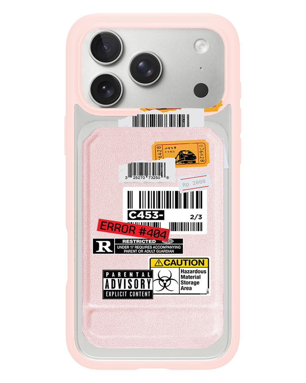 iPhone Magnetic Multifold Wallet - Label Sticker Pack