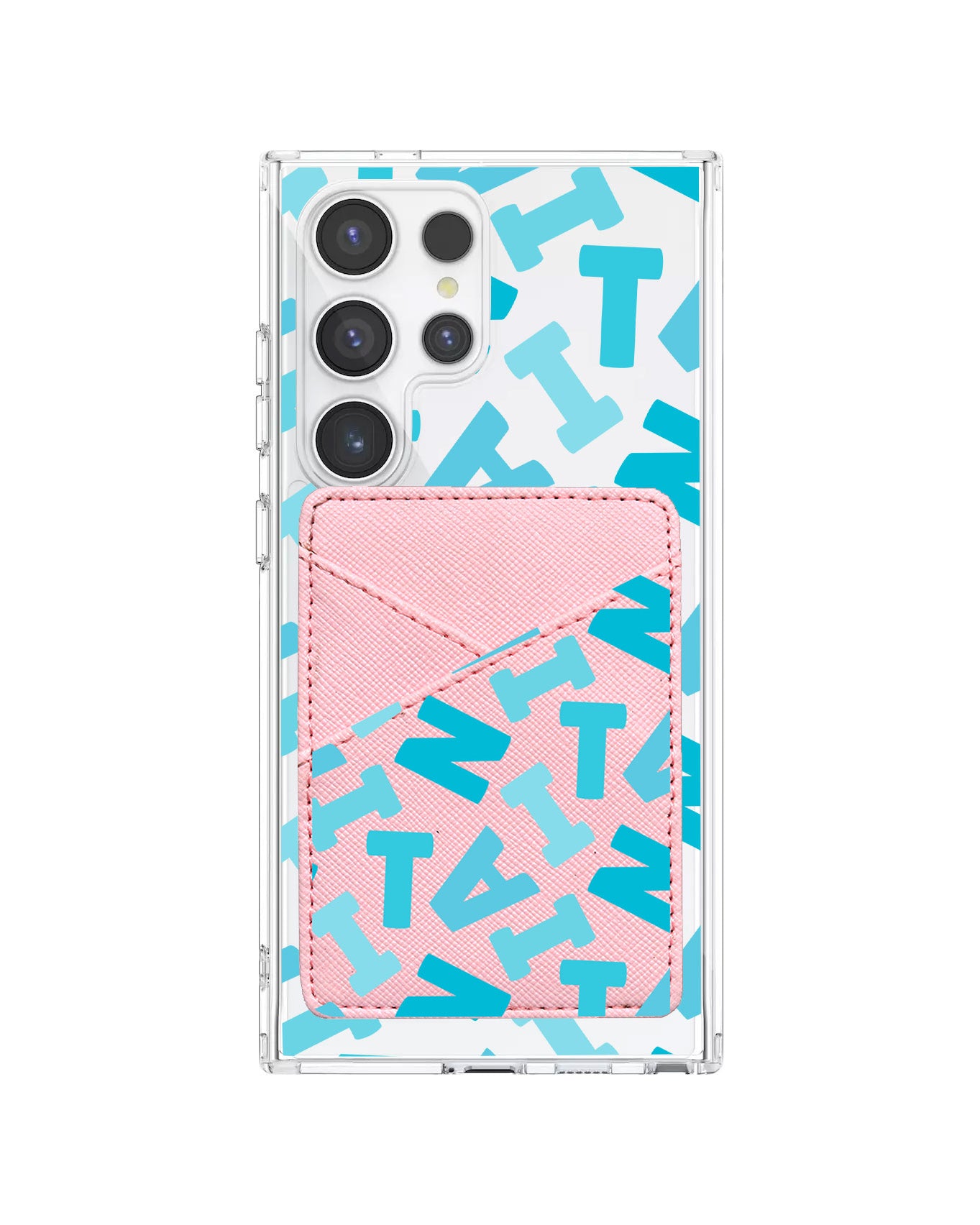 Android Phone Wallet Case - Scattered Monogram 5.0