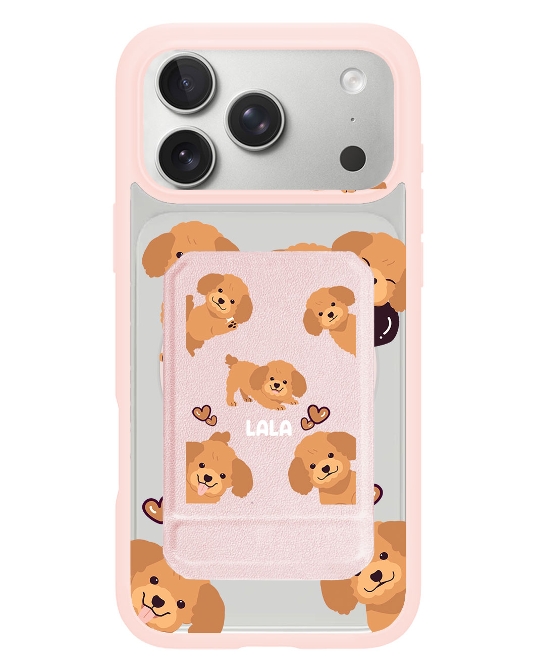 iPhone Magnetic Multifold Wallet - Poodle Squad 1.0