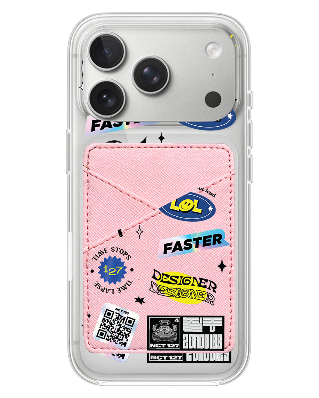 iPhone Phone Wallet Case - NCT 127 Sticker Pack