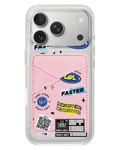 iPhone Phone Wallet Case - NCT 127 Sticker Pack