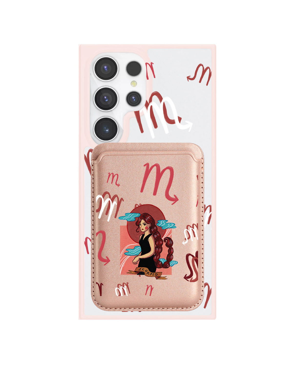 Android Magnetic Wallet Case - Scorpio