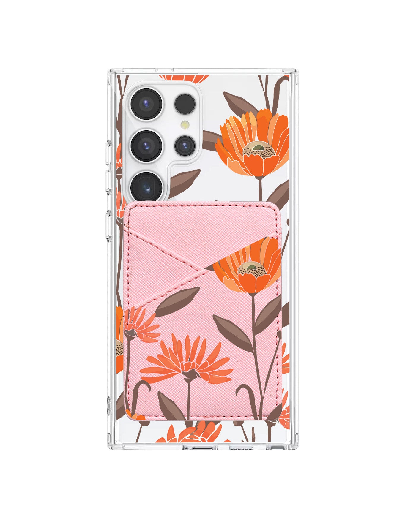 Android Phone Wallet Case - November Marigold