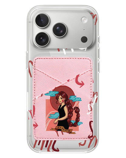 iPhone Phone Wallet Case - Scorpio