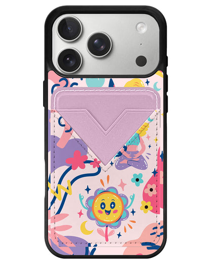 iPhone Avant Wallet Case - Heather