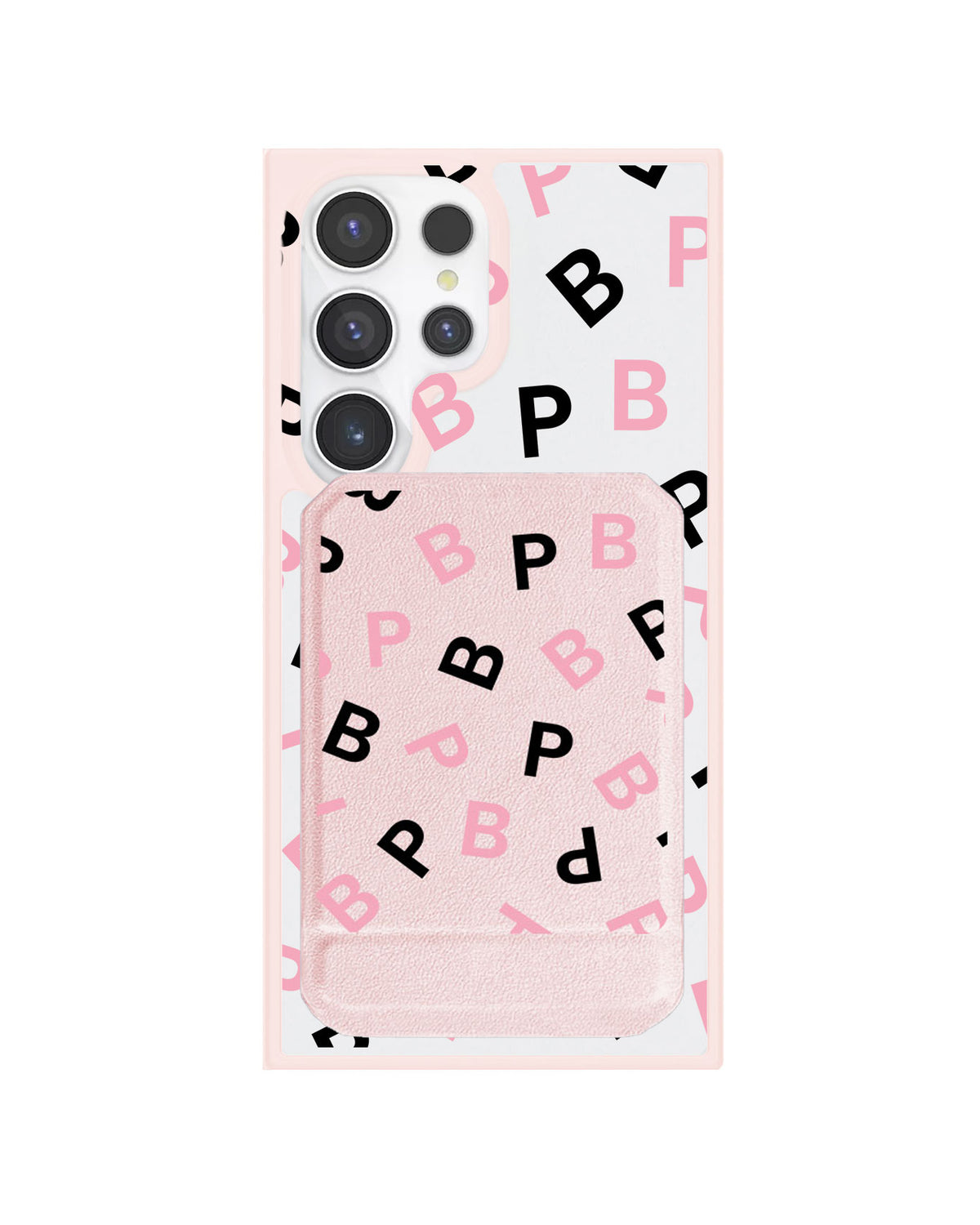 Android Magnetic Multifold Wallet - Blackpink Monogram
