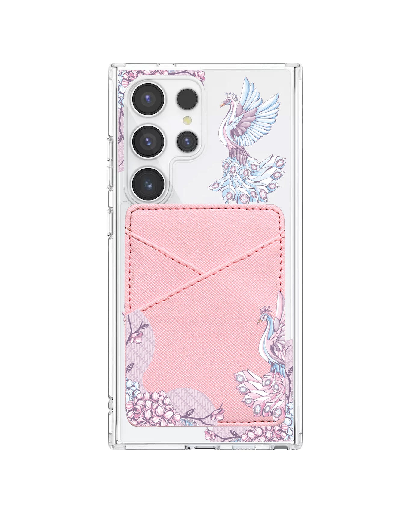 Android Phone Wallet Case - Peacock 1.0