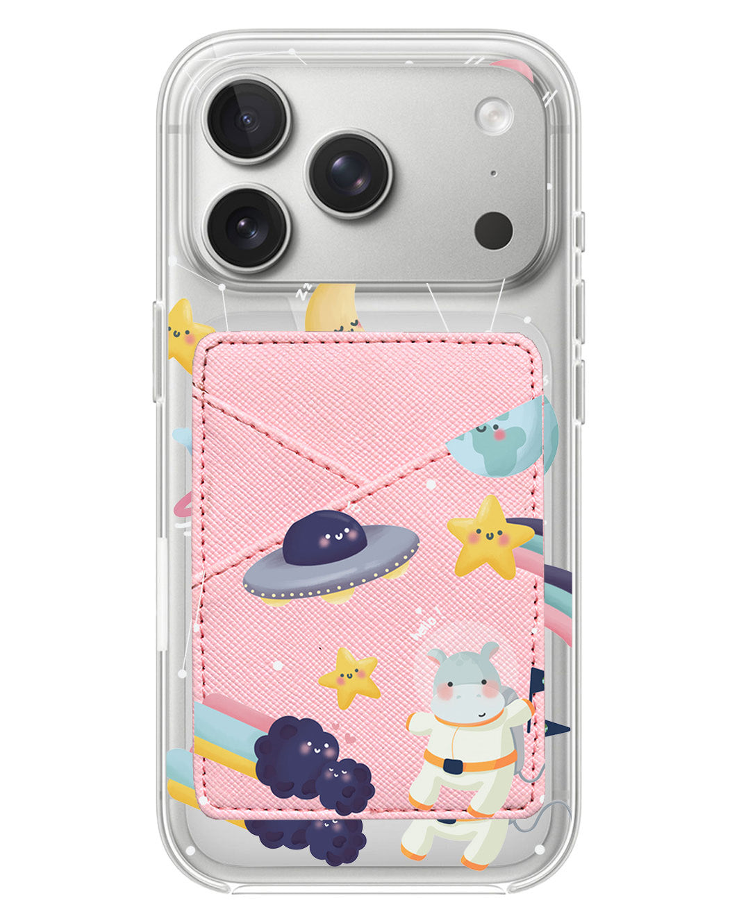 iPhone Phone Wallet Case - Galaxy Artevefact
