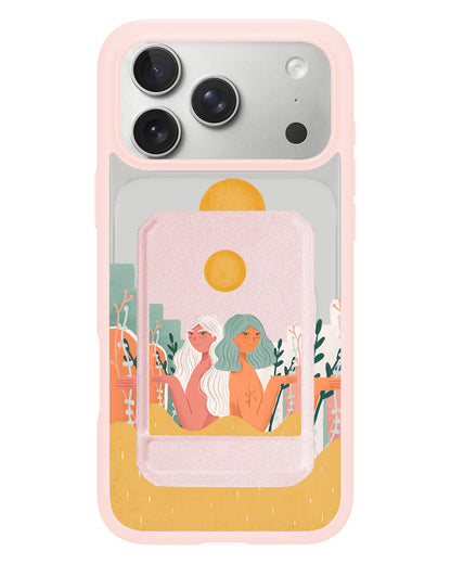 iPhone Magnetic Multifold Wallet - We're Beautiful