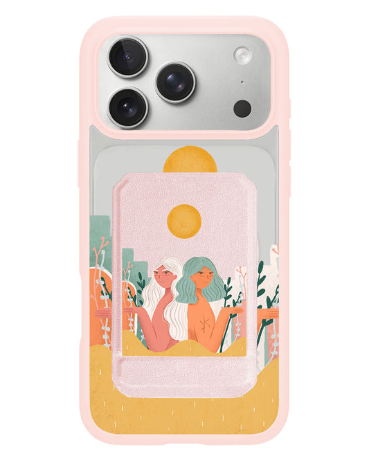 iPhone Magnetic Multifold Wallet - We're Beautiful