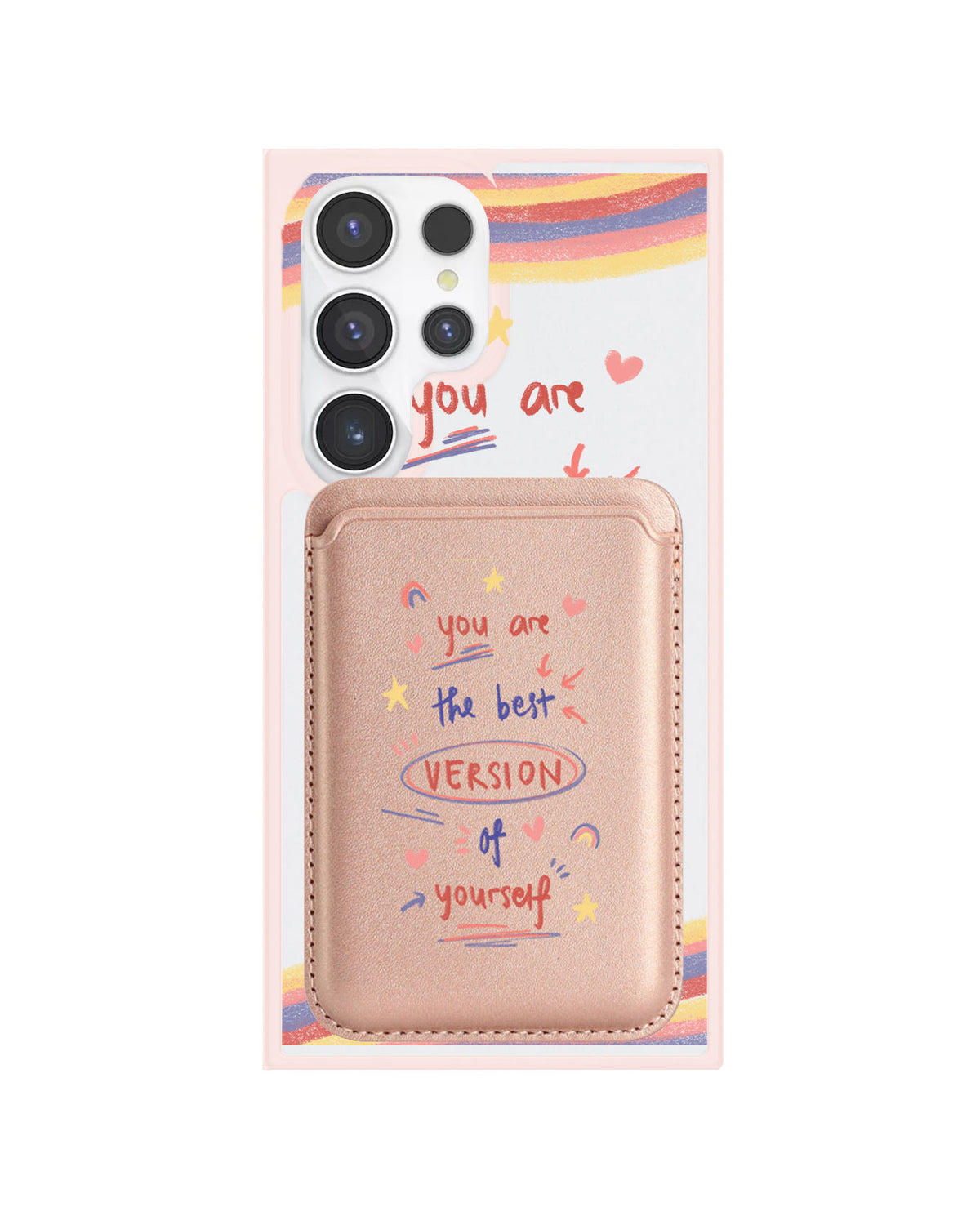 Android Magnetic Wallet Case - Love Yourself