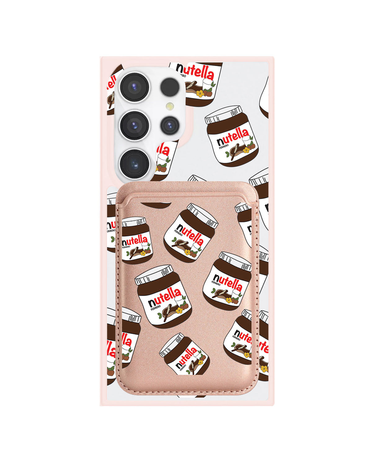 Android Magnetic Wallet Case - Nutella