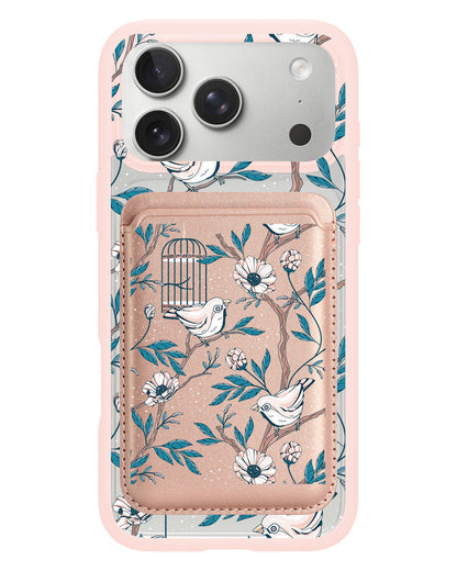 iPhone Magnetic Wallet Case - Lovebird 3.0