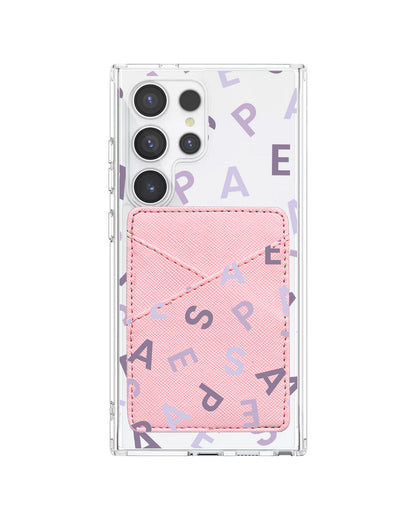 Android Phone Wallet Case - Aespa Monogram
