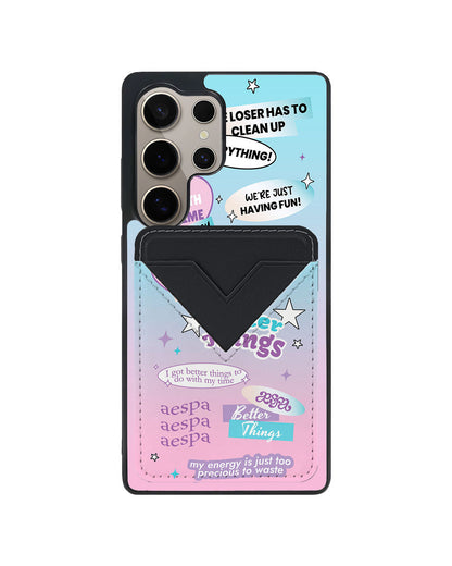 Android Avant Wallet Case - Aespa Better Things