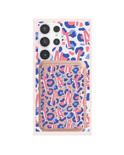 Android Magnetic Wallet Case - Leopard Monogram 1.0