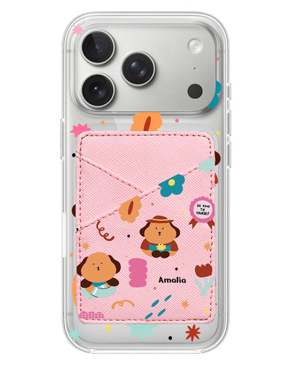 iPhone Phone Wallet Case - Selflove Garden