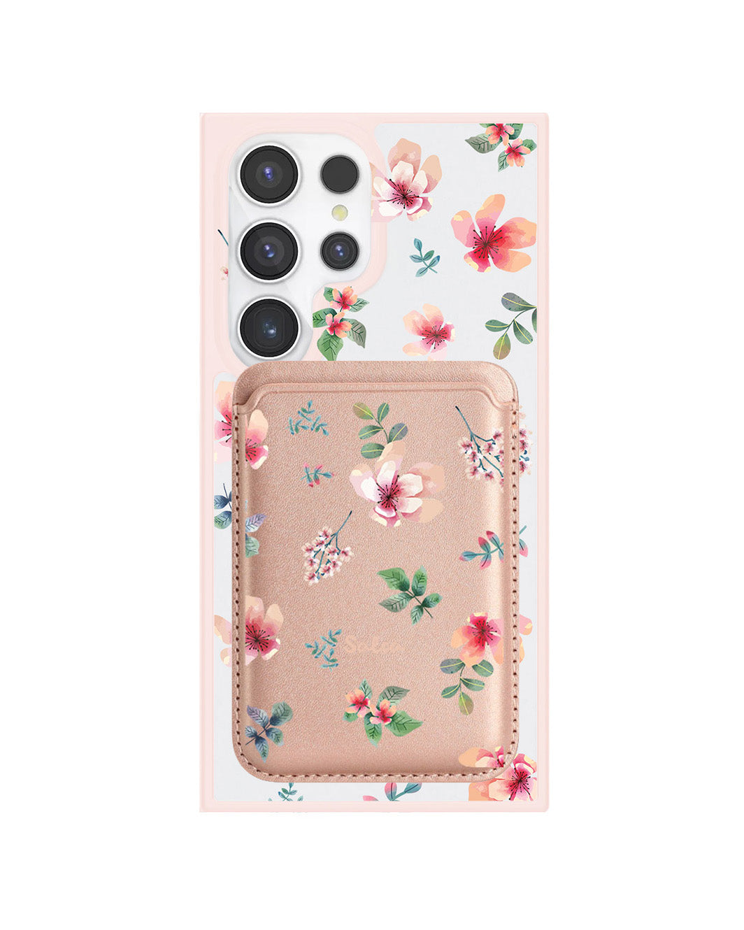 Android Magnetic Wallet Case - Botanical Garden 5.0