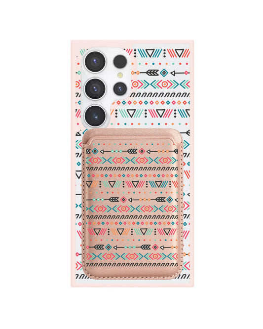 Android Magnetic Wallet Case - Ethnic 1.0