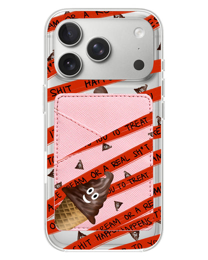 iPhone Phone Wallet Case - Oh..Shit Happens