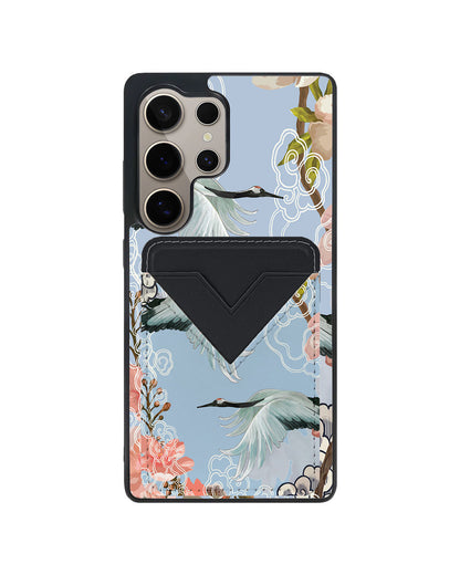 Android Avant Wallet Case - Oil Painting Birds