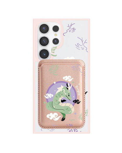 Android Magnetic Wallet Case - Dragon (Chinese Zodiac / Shio)